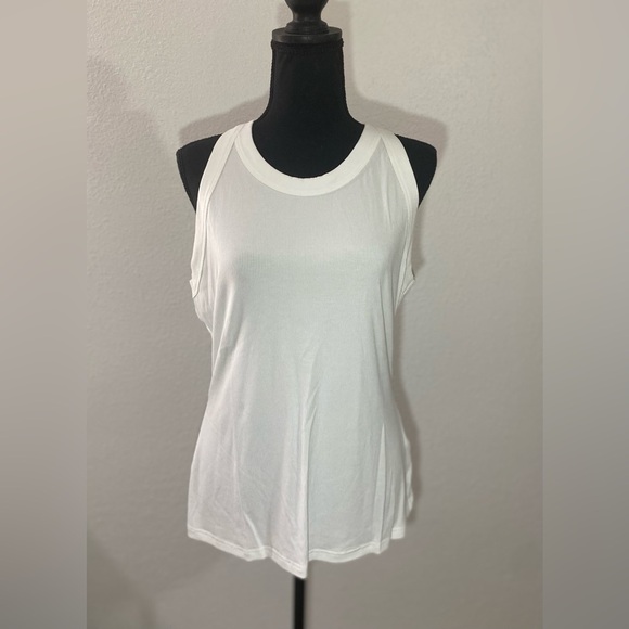 Women’s crop sleeveless crew neck tee Sz XXL NWT - Picture 1 of 5